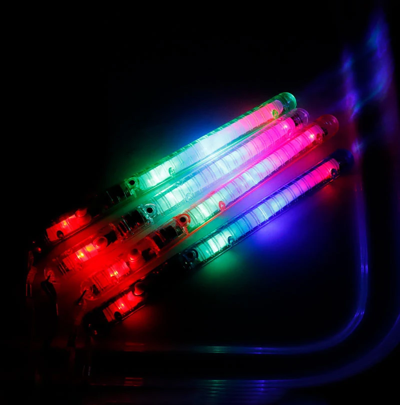 Novelty Concert Light Up Toy Stick Colorful Transparent Led Flashing ...