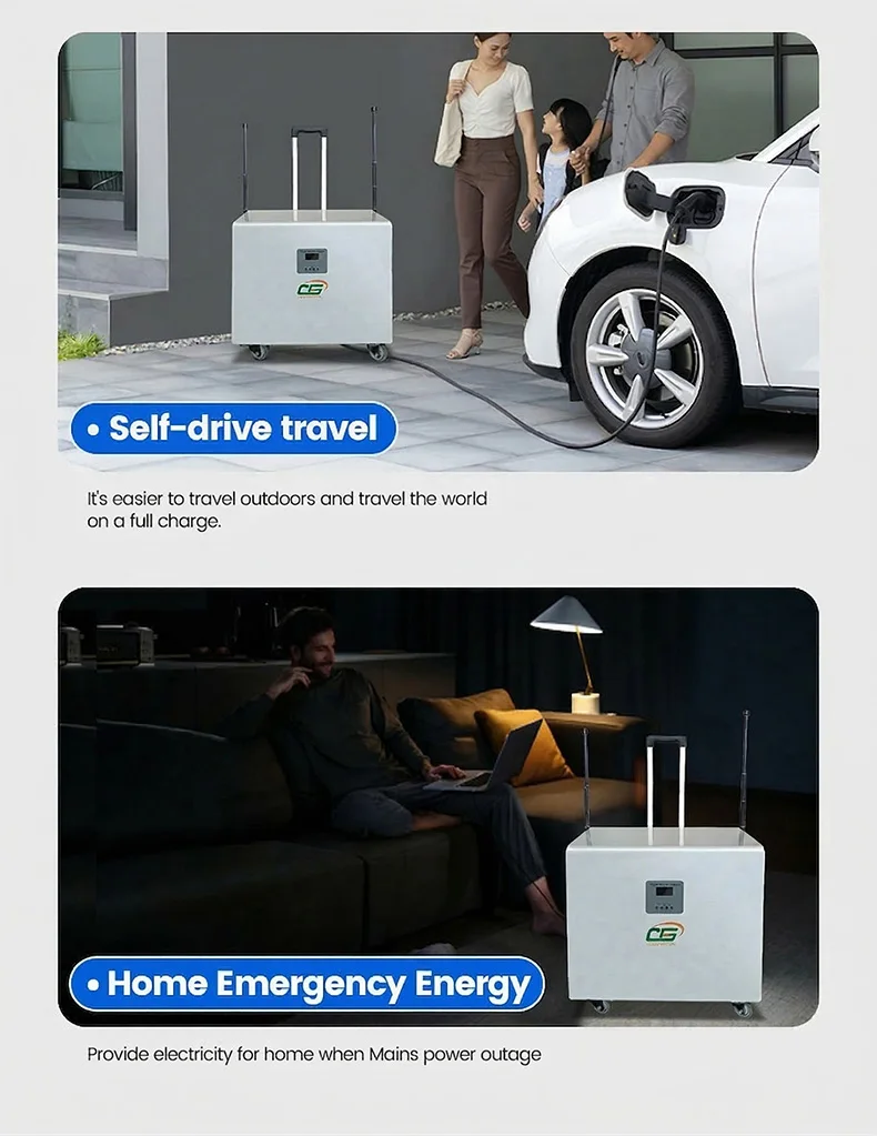 bh 16kwh all in one mobile solar portable power station with lifepo4 battery 5kwh 16kwh  ac 36kw   6kw-3