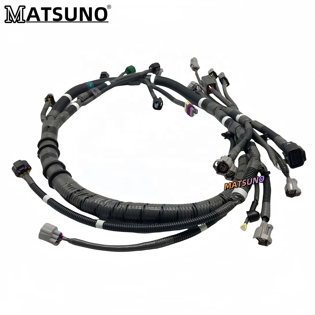 五十铃4JJ1发动机全车线束部件日立8-98034537-0 8-98034537-5