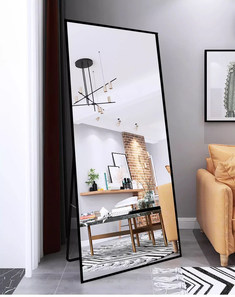 Full Body Mirror,Dressing,Floor To Floor Mirror,Household Wall Mounted