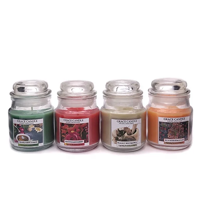 Different Sizes Scented Yankee Style Candles in Bulk