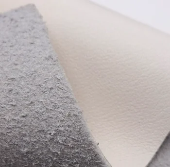 1.6mm Thickened PU Synthetic Leather Cowhide Flocking Skin-like Imitation Artificial Leather