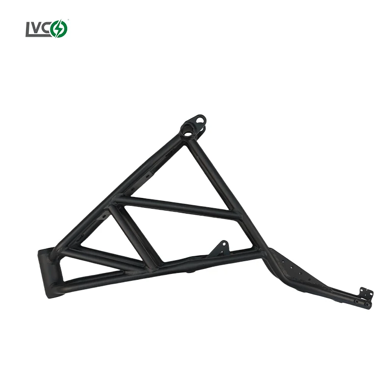 LVCO Aluminum Alloy Bike Frame Front 135mm/Rear 190mm Integrated Metal for Moutain Road BMX Cruisers Bikes