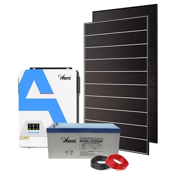 5 kw off grid hybrid dc ac inverter charge controller all in one solar power system home