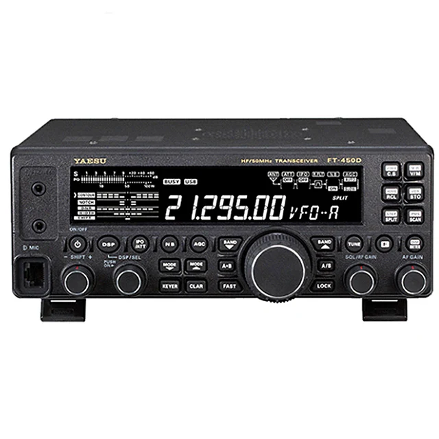 YAESU FT-450D - 100W Dual-Band Digital Walkie Talkie Radio