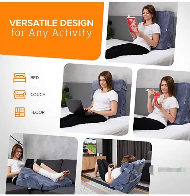 Подушка 5 в 1 из пены с эффектом памяти