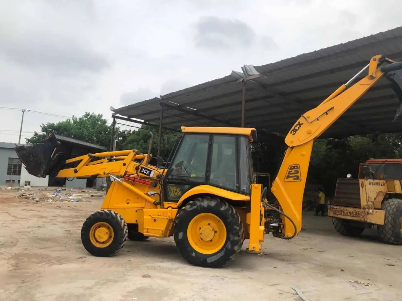 Used Backhoe Loader JCB 3CX/4CX Used/second Hand Original Cheap Backhoe Front Loader in Good Condition