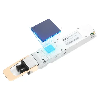 MMA4Z00-NS 800G 2xSR4/SR8 OSFP PAM4 850nm 50m DOM Two MPO-12/APC InfiniBand NDR Transceiver Optical Fiber Module for MMF