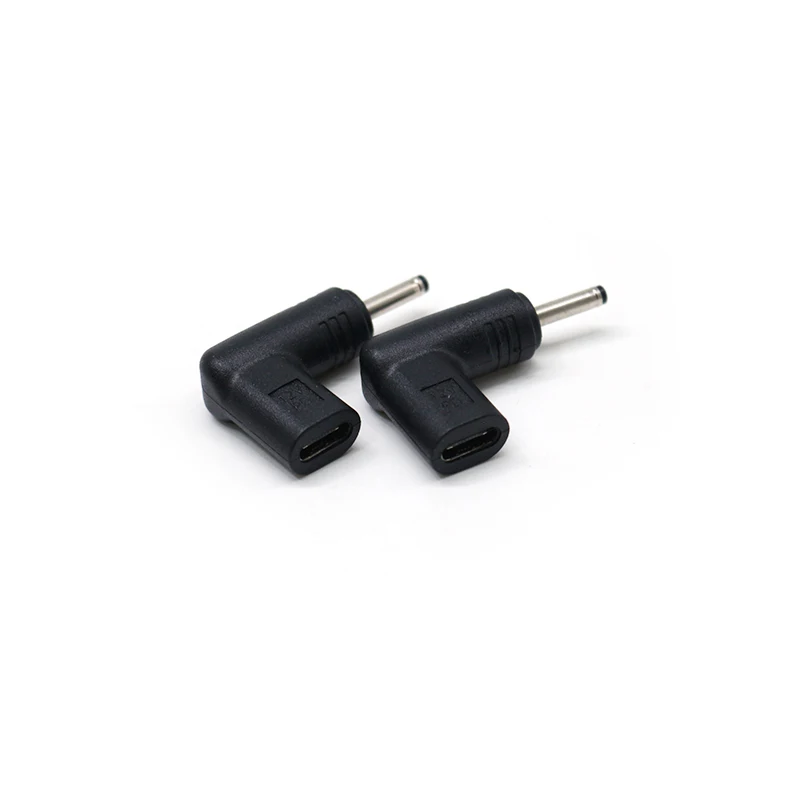Angled 90 Degree DC3.0*1.1mm Male Plug To Female Socket Converters Universal Power Supply Adapters For Mobile Phone Transmission