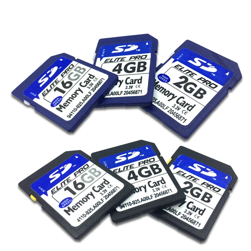 OEM Extreme Pro SD Card for Car GPS 1GB-2TB Range Plastic Memory