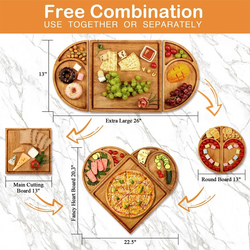 Serving Board Platter Cheese Board Customizable Durable