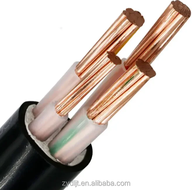 NYY/YJV 0.6/1kv flessibile 5 Core cavo di alimentazione con cigno in rame corazzato 4mm 6 mm2 10 mm2 16mm 25mm 120 mm2 dimensioni