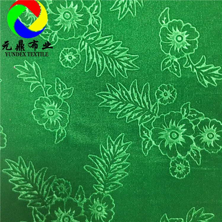 3D тиснение полиэстер простой металлик корейский микро бархат 5000 ткани с цветочным дизайном для ткани, дивана, шарфа и Durag