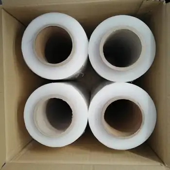 LLDPE Packaging Materials Transparent Stretch Film Plastic Film For Product Packing Wrapping