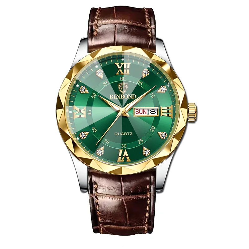 Binbond 2521 B2521 Model Luxury Sport Business Retro Korean Style Quartz Wristwatch Simp aperçu 31