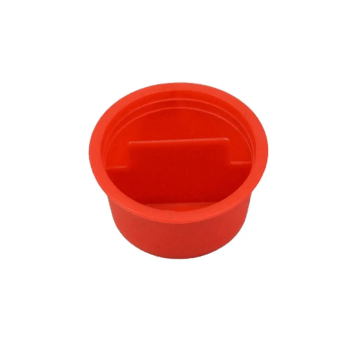 Low OEM/ODM Central Pull Tab Conical Plug Integrated Plug Head Red Low-density Polyethylene Plastic Protective Plugs