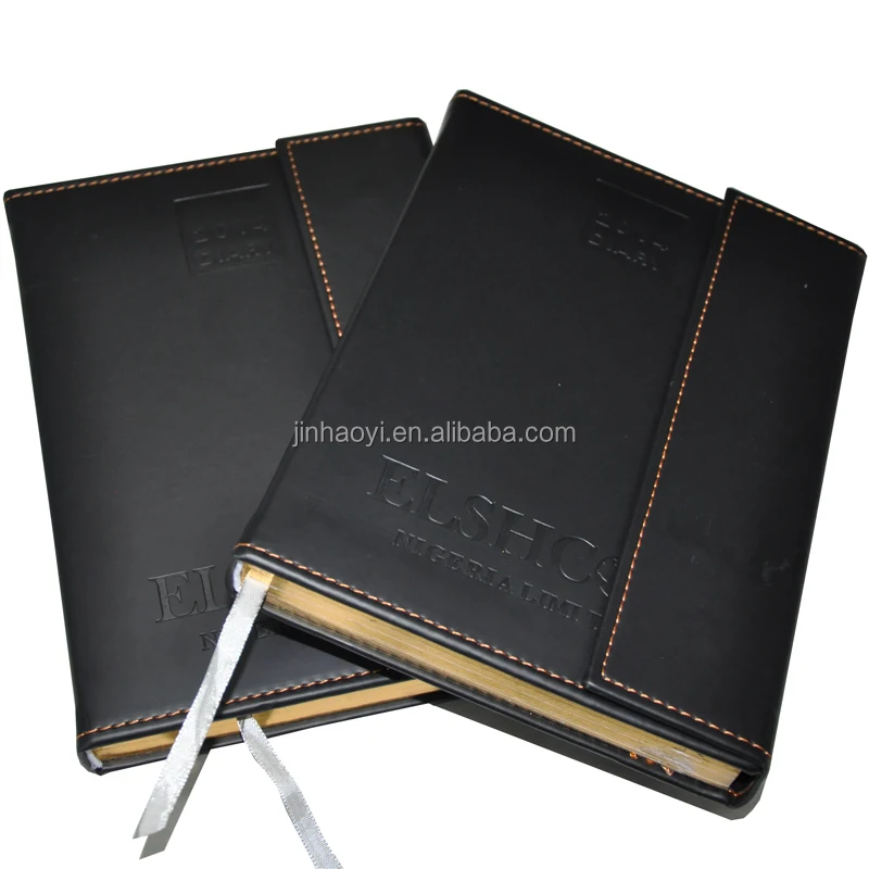 Custom A5/A4 leather notebook printing