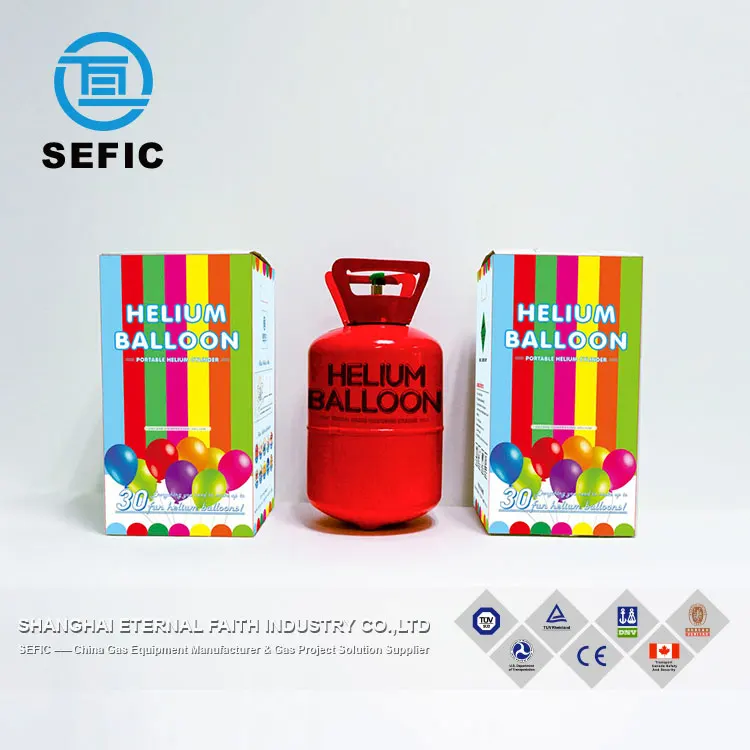 Надувать воздушные шары одноразовые 13.4L по-разному цветом баллон с гелием газовый 35/55 шт