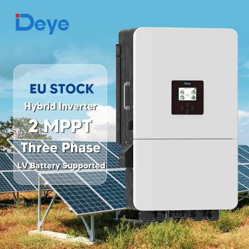 EU-varasto Deye Hybrid Aurinkoinvertteri 12 kW 15 kW 3-vaiheinen 6 kW 8 kW 10 kW 20 kW Deye SUN-12K-SG05LP3-EU kotikäyttöön aurinkosähköjärjestelmään