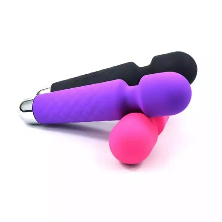 Powerful Clit Vibrator for Woman Body Massager Clitoris Vibrating Massage  Wand USB Rechargeable Adult Sex Toy for Women