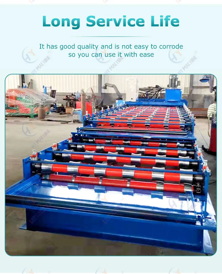 Corrugated Iron Roof Sheet Metal Zinc Ibr Roofing Roll Forming Machine