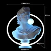 79cm Apollo + anneau lumineux rond + ampoule