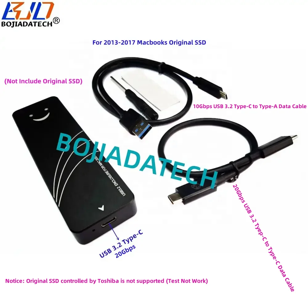 20gbps USB Adapter for 2013-2017 Macbooks Reliable SSD