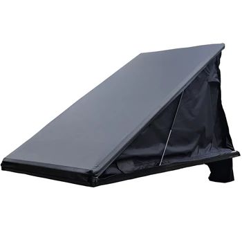 2024 New 34'' Single  Roof Top Tent Triangle Small Light Car  Rooftop Tents Offroad  Outdoor Camping Waterproof Awning