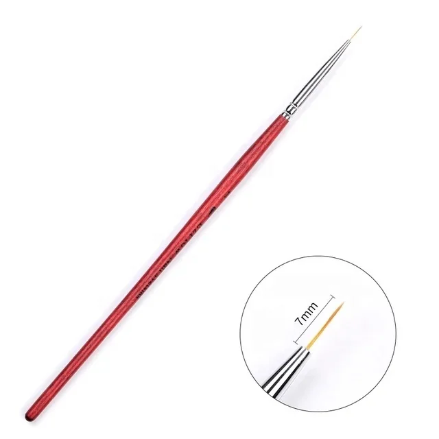 1 шт. нейлоновая кисть для маникюра