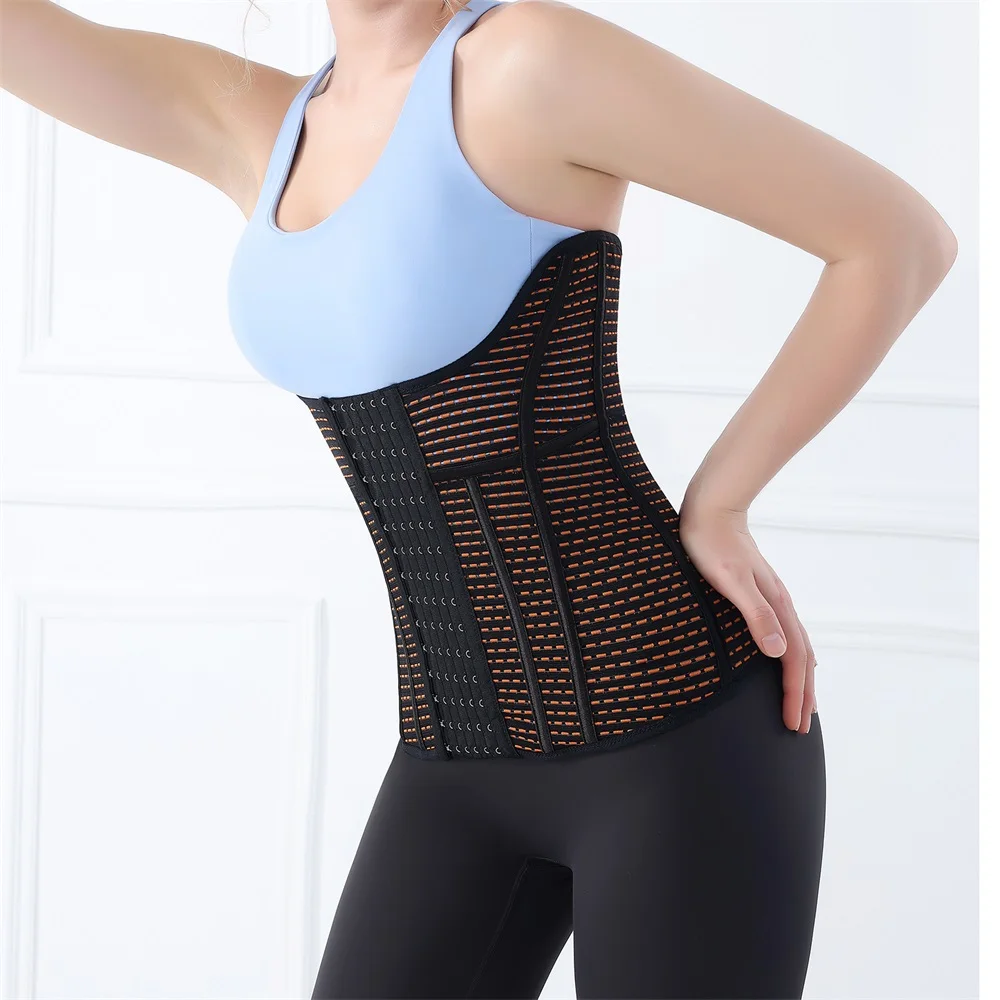 Waist Cincher Trimmer Belt Girdle Workout Shapewear Tummy Control Shaper Waist Trainer for Women details