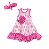 Cupcake Sleeveless Ruffle Dress With Headband