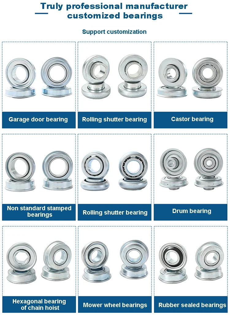 Garage Door Bearing Blaster Hardware Parts Decorative Deep Groove Ball
