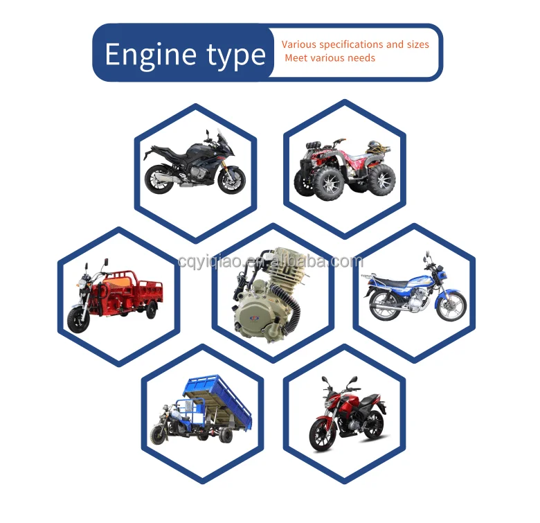 Двигатель мотоцикла Производители выбирать обычный товар 110 CC 150CC 200CC трёхколёсный мотоцикл двигателя