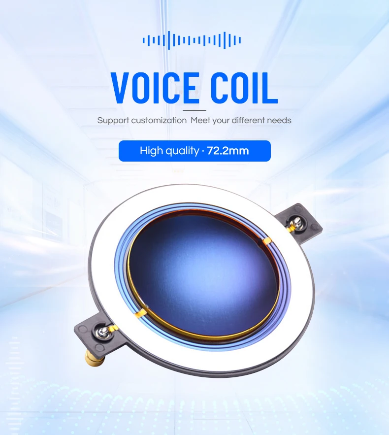 Tweeter Replacement Diaphragm 72.2mm Tweeter Diaphragm Ht40 For Home