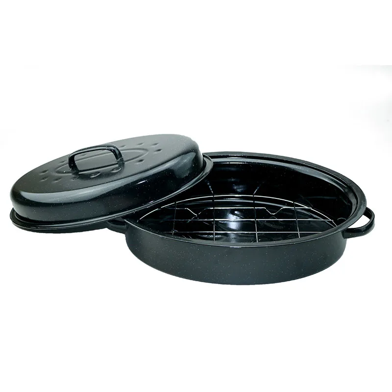 Traditional Steel Turkey Roaster Chichen Roaster Pan With Cover Buy