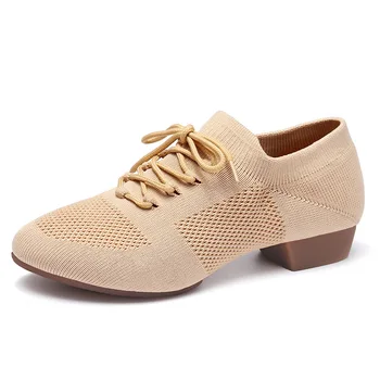 Ballroom Dancing Indoor New Soft Cheerleding Dance Dedicated Outdoor Soft Soled Adult Women Shoes Jazz Dance