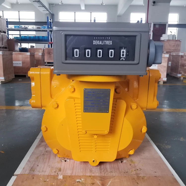 Mechanical Equipment M40 Positive Displacement Flow Meter for Diesel Measurement With Counter PD Flow Meters