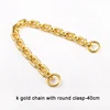 24k gold-round clasp