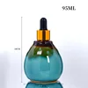 Bouteille d'huile essentielle scellée en bleu