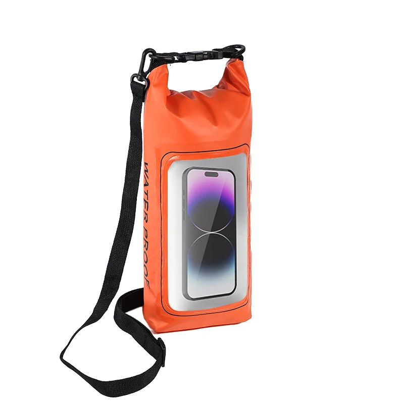 IP68 2L Dry Bag Summer Outdoor Activities-PVC Roll Top Waterproof