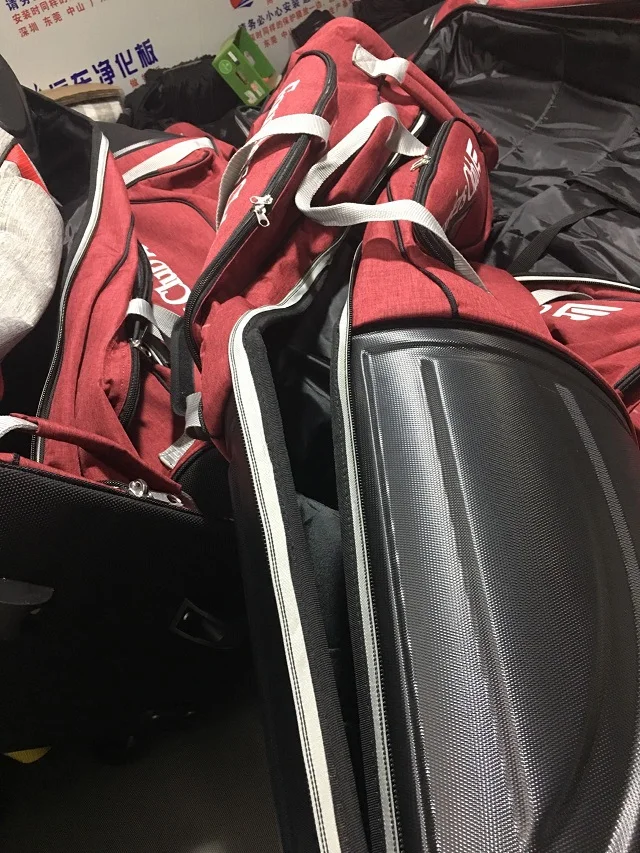 Best Crush Resistant Hard Top Golf Travel Cover Wheeled Golf Bag For