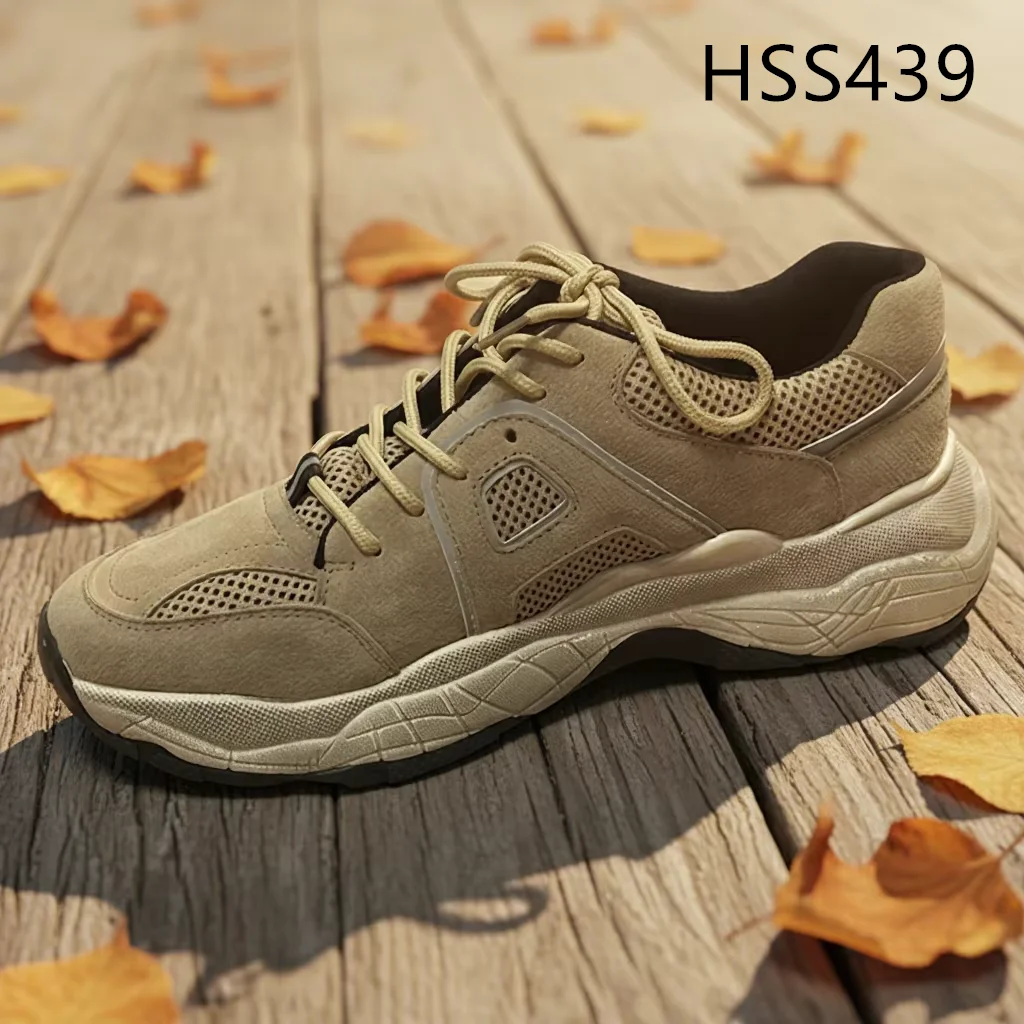 LXG,Factory Output Suede Leather Brown Trekking Trails Shoes Energy Bound Outsole Utility Climbing Mountain Sport Shoes HSS439