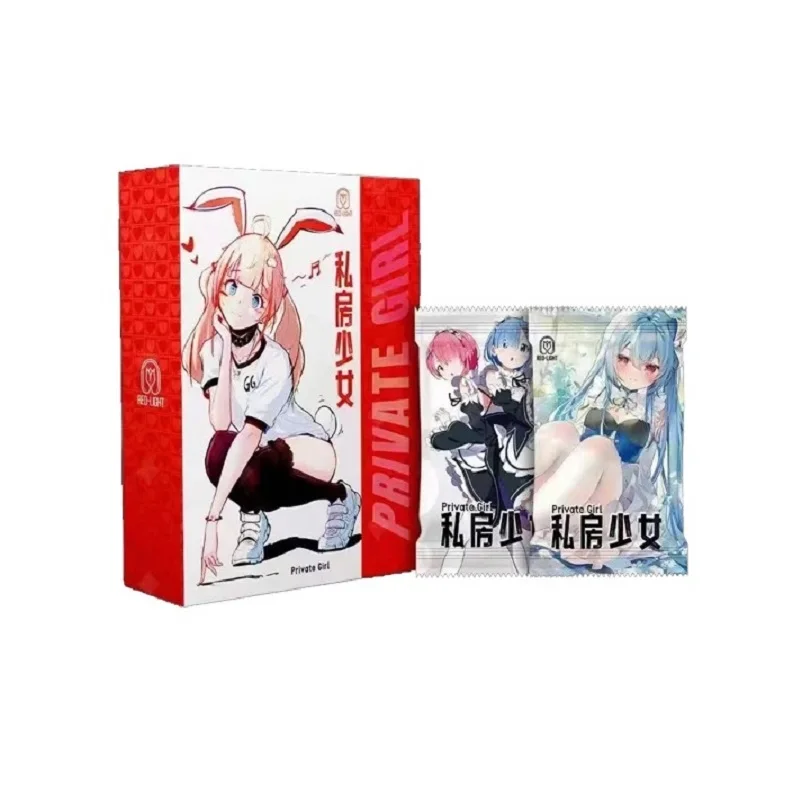 Japanese Anime Project Maiden 2 Booster Box Collectible Cards Girls Party  Swimsuit Bikini Goddess Story Playing Game Board Cards
