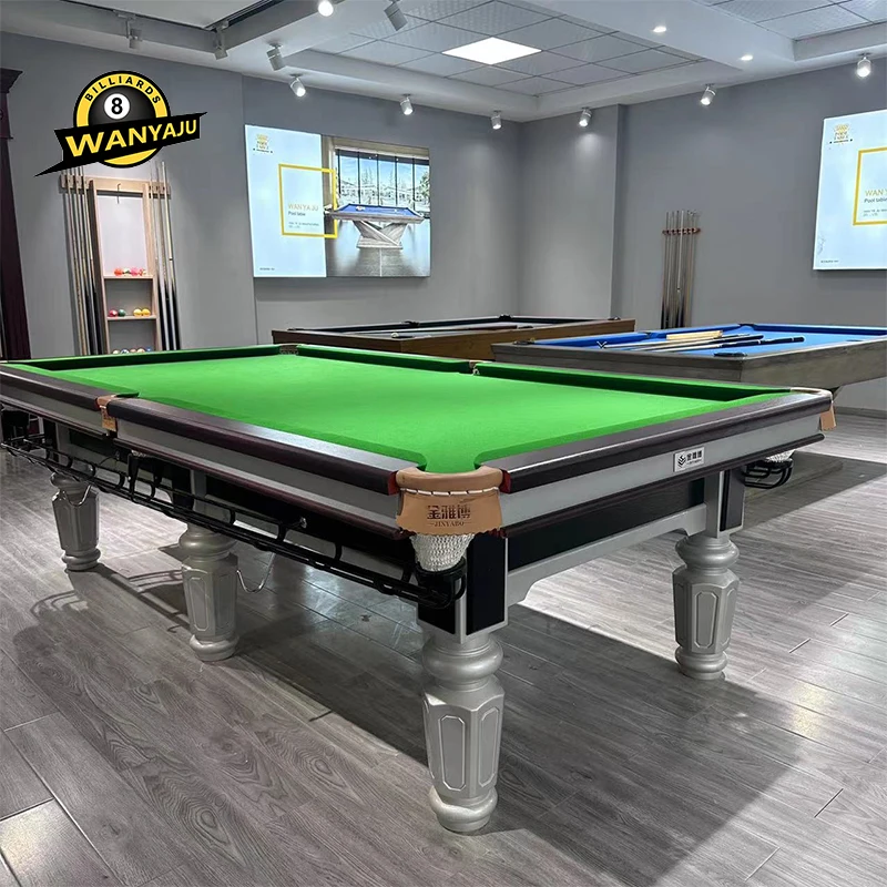 Factory Wholesale Standard Professional Activities Snooker Billiard Pool Table Solid Snooker
