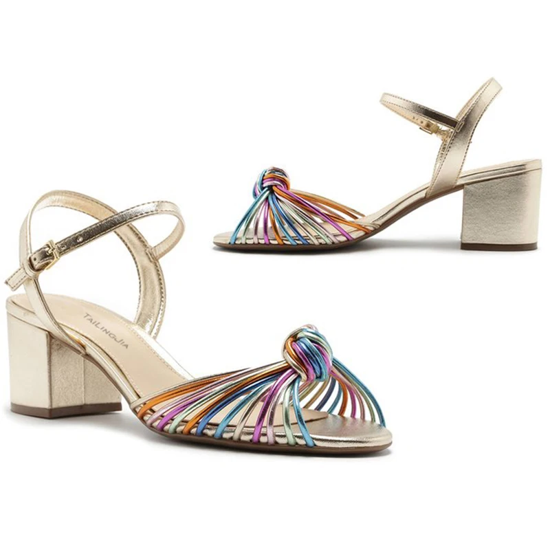 Block Heel Sandals for Women Stylish Comfortable