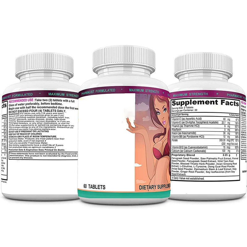 Customized Formula Fenugreek For Tight Enlargement Oueen Enhancement Pills Capsules Big Beauty