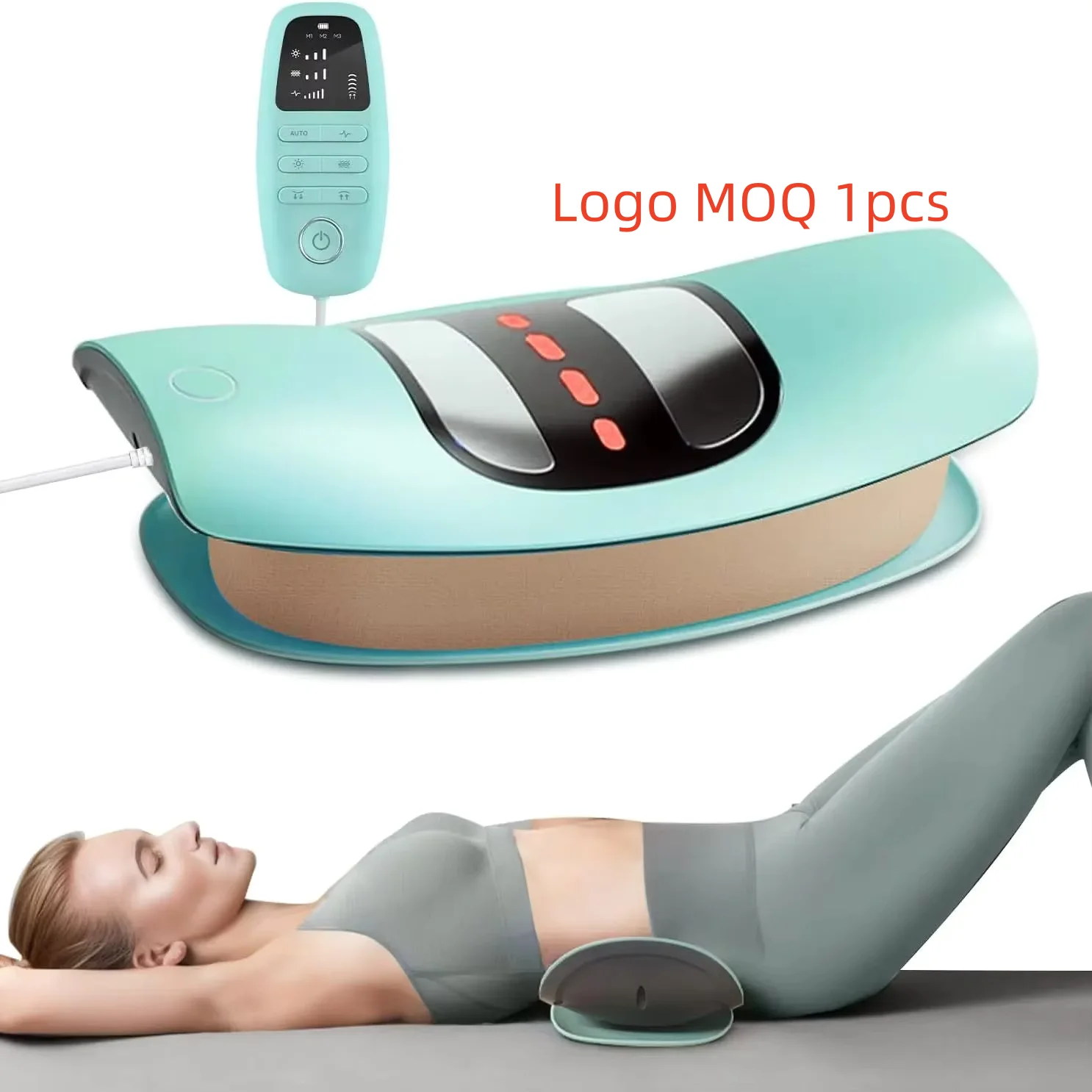 Adjustable Airbag Lumbar Massager Smart Lower Back Relax Electric Back Stretcher Device Waist Massage Machine Lumbar Stretcher