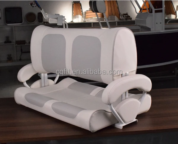 Marine Yacht Pontoon Bench Seat Double Chair Captains Bucket Boat Seat ...
