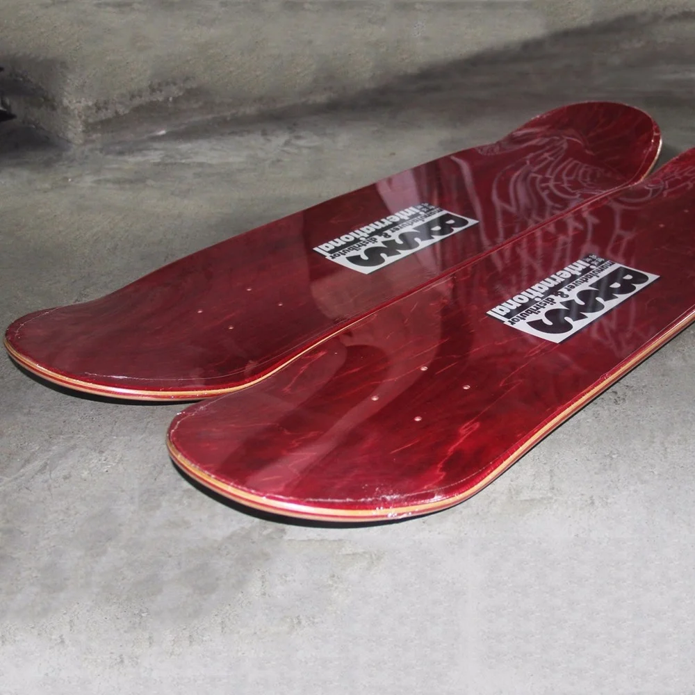 Pro Canadian Maple Wood With Custom Graphic Printed Skateboard Deck For