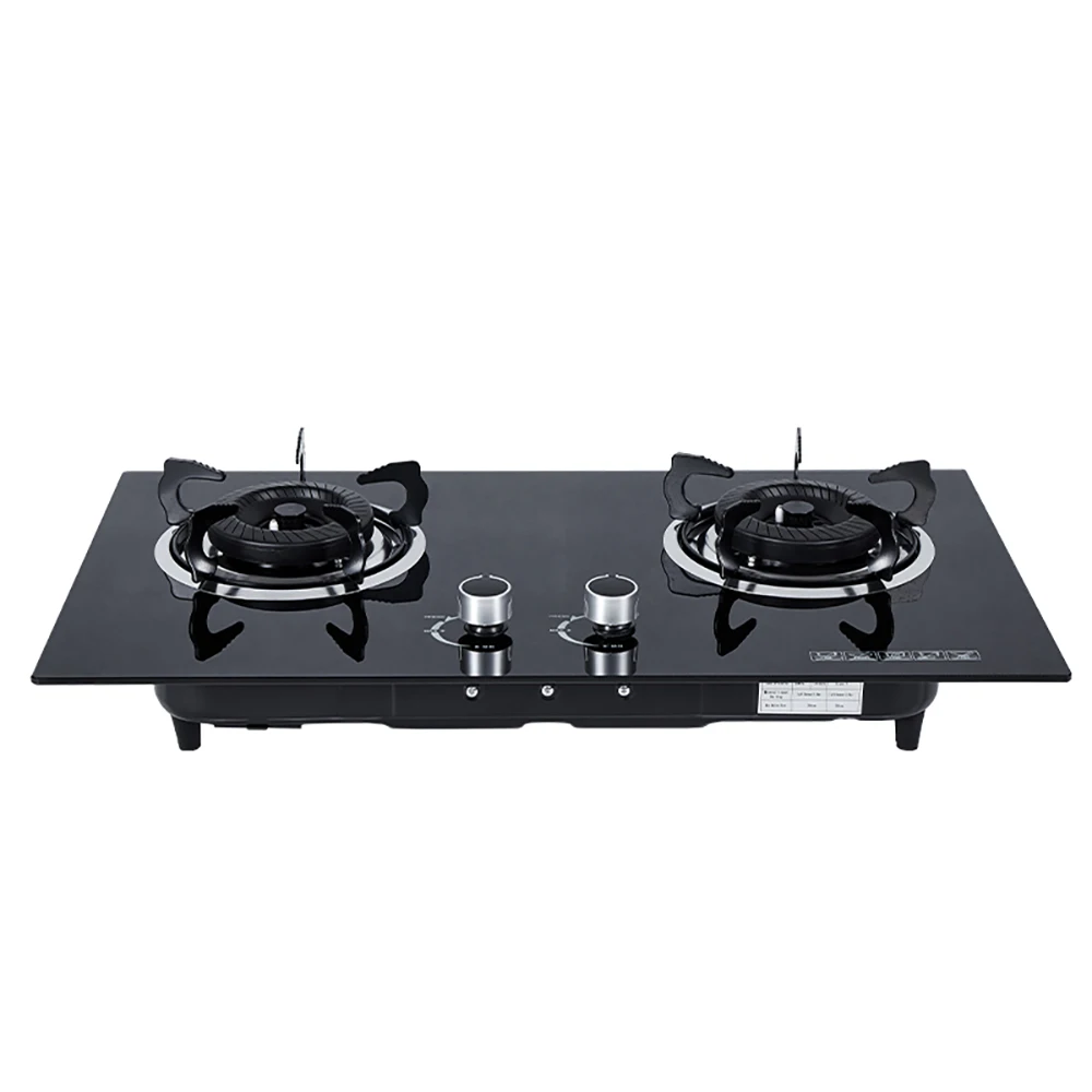 Wholesale High Quality Built in Tempered Glass Indoor Gas Stove Burner  Gas Cooktop
